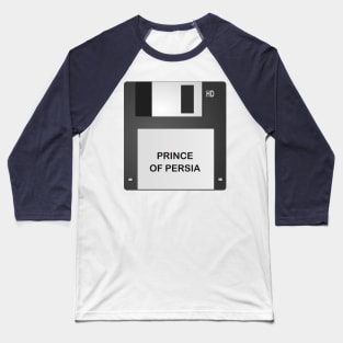 Floppy Disk Prince Of Persia Baseball T-Shirt